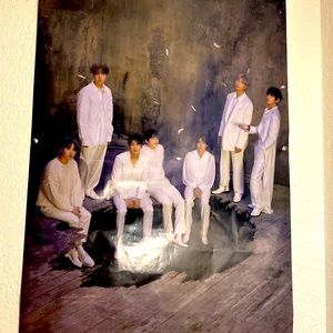 BTS MOS7 photo shoot poster